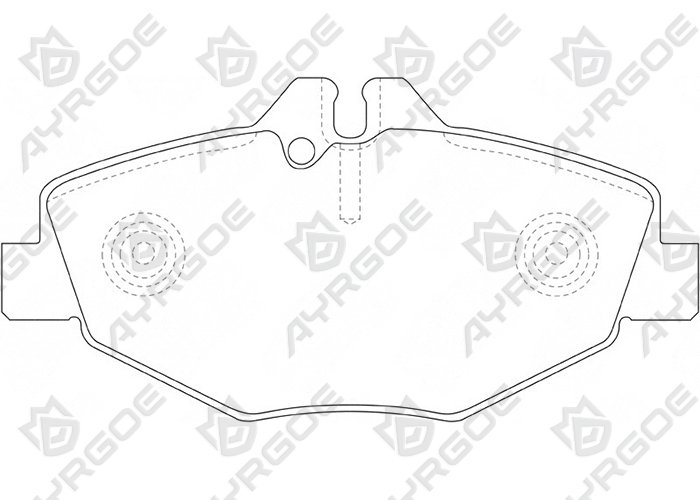 AYRGOE 003.420.65.20-03 Brake Pad Front MB W211 02-08