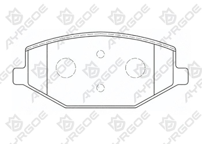 AYRGOE 4048046400-03 Pastillas de freno Delantero Geely Coolray 18-24/Binyue PRO 20-
