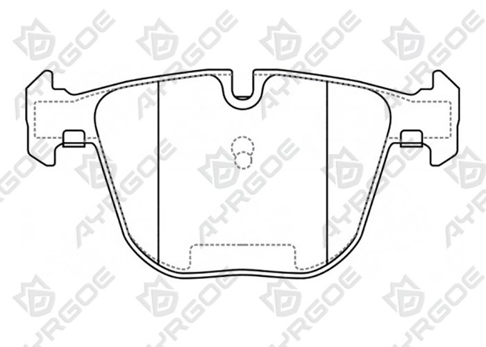 AYRGOE PN0326-03 Pastillas de freno Trasero BMW 3 E90 E92 E93 04-13/BMW 5 E60 E61 01-10/BMW 6 E63 E64 02-10/BMW X5 E70 F15 F85 06/BMW X6 E71 E72 F16 F86 07/BMW 7 E65 E66 E67 F01 F02 F03 F04 00