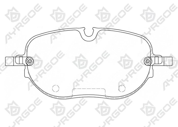 AYRGOE PN0951-03 Pastillas de freno Delantero VW ID4 20-/ID Buzz 22-/Audi Q4 e-tron 21-
