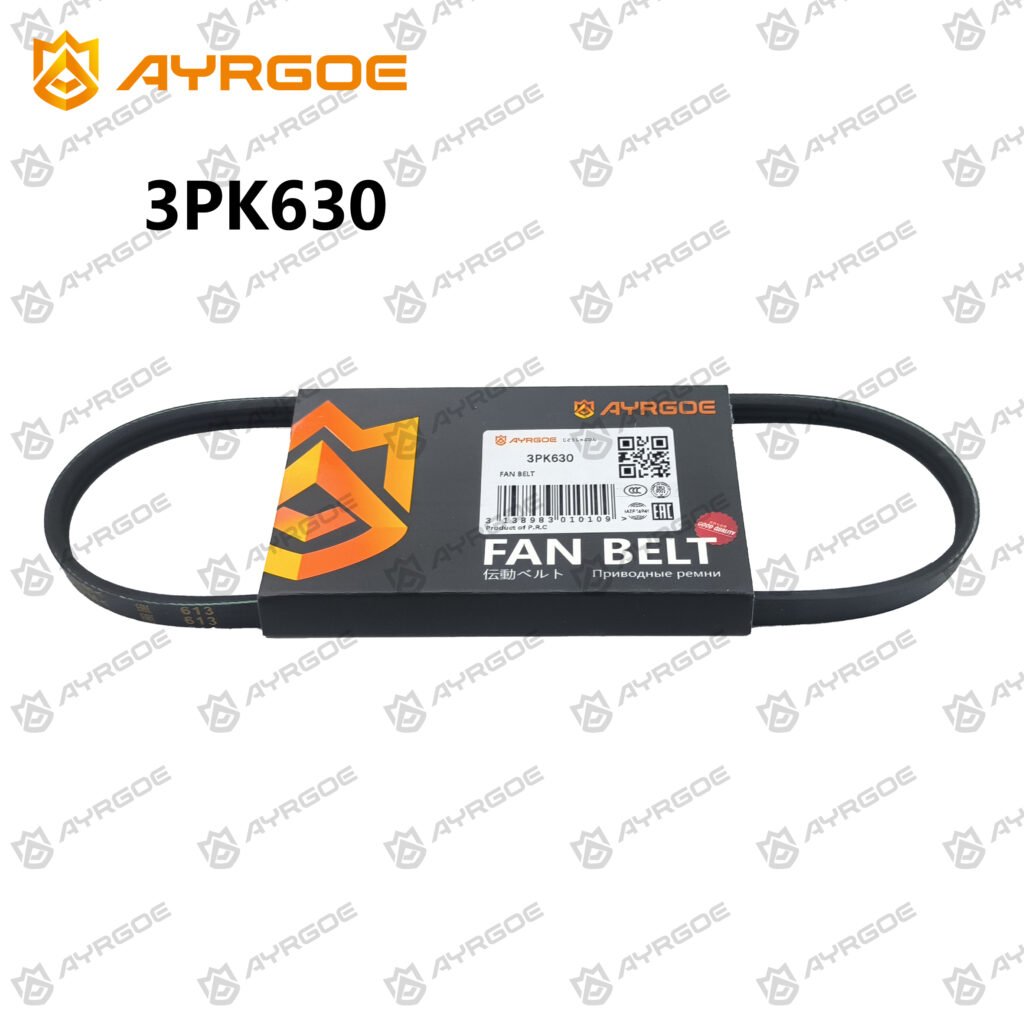 AYRGOE 3PK630-02 Correa del ventilador TOYOTA AVENSIS 4A-FE|7A-FE|4A-FE|5A-FE 1.6L 1992-1996