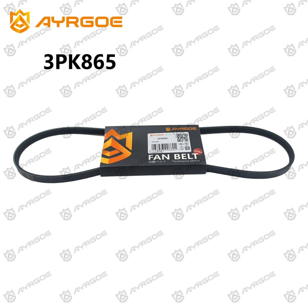 AYRGOE 3PK865-02 Correa del ventilador NISSAN ALMERA QG16 2006