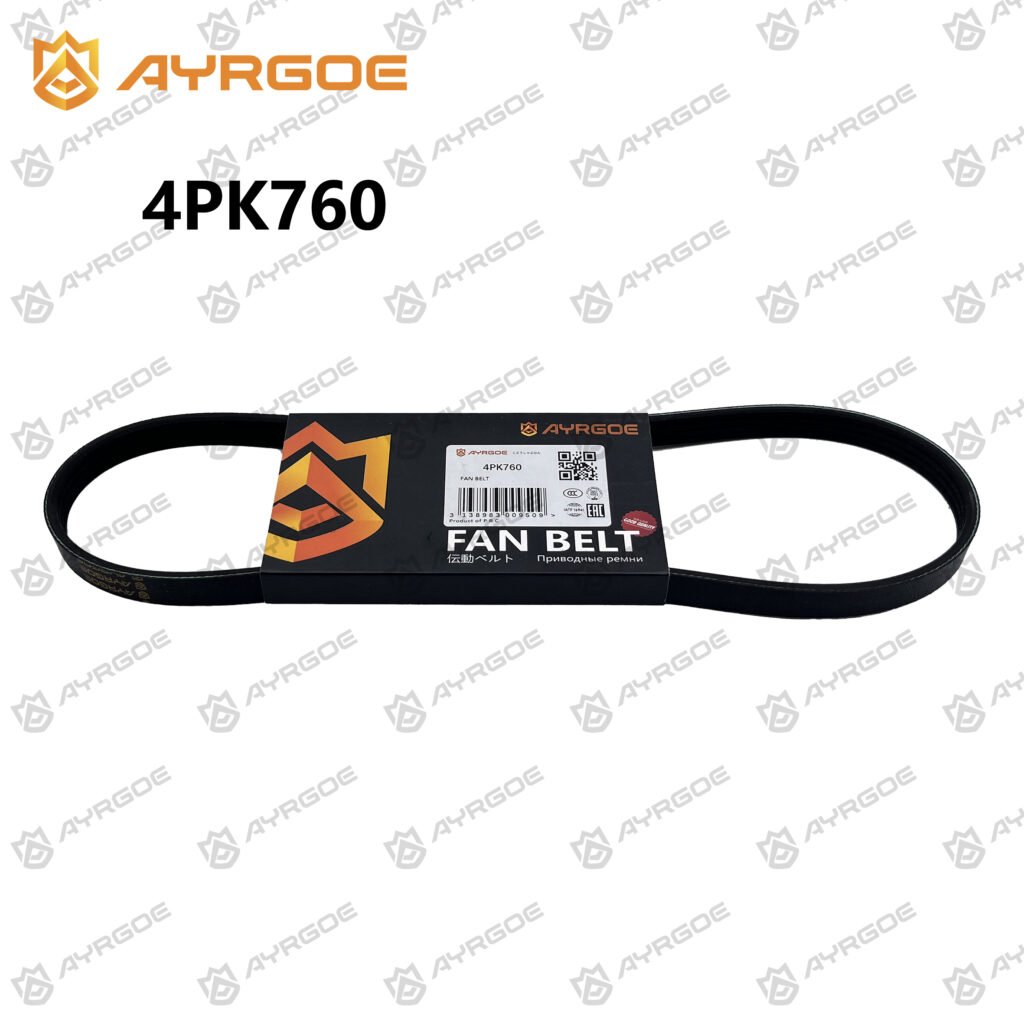 AYRGOE 4PK760-02 Correa del ventilador MITSUBISHI COLT 4G93|4G92 1.8L 1992-1996