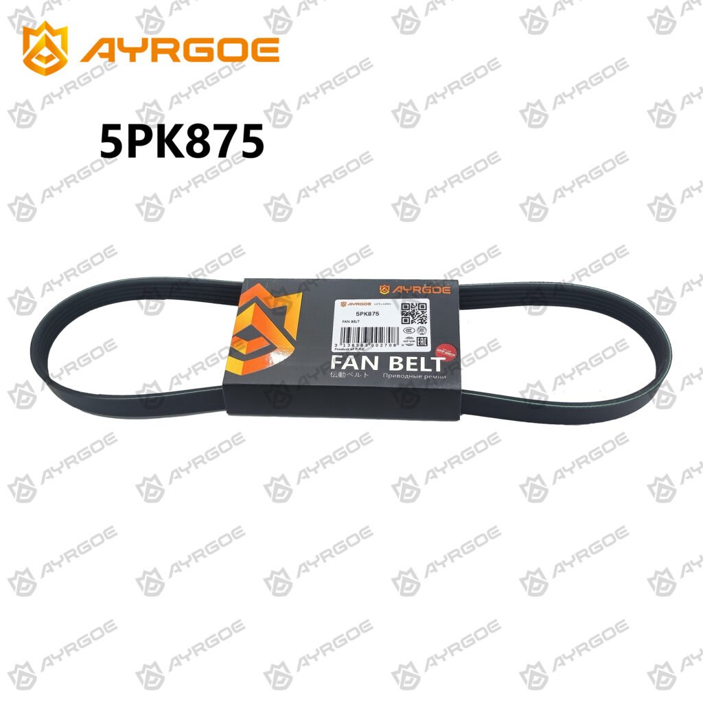 AYRGOE 5PK875-02 Correa del ventilador TOYOTA  HIACE 3RZ-FE 2.7L 1998-2005|SUBARU EJ25|EJ20|EJ22|DAEWOO|SUBARU