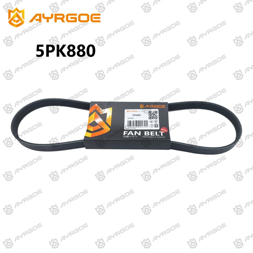 AYRGOE 5PK880-02 Correa del ventilador TOYOTA COROLLA 3RZ-FE 2.7L 1987-1997|MITSUB 4G93|4G92|SUBARU EJ251|EJ25D|EJ20E