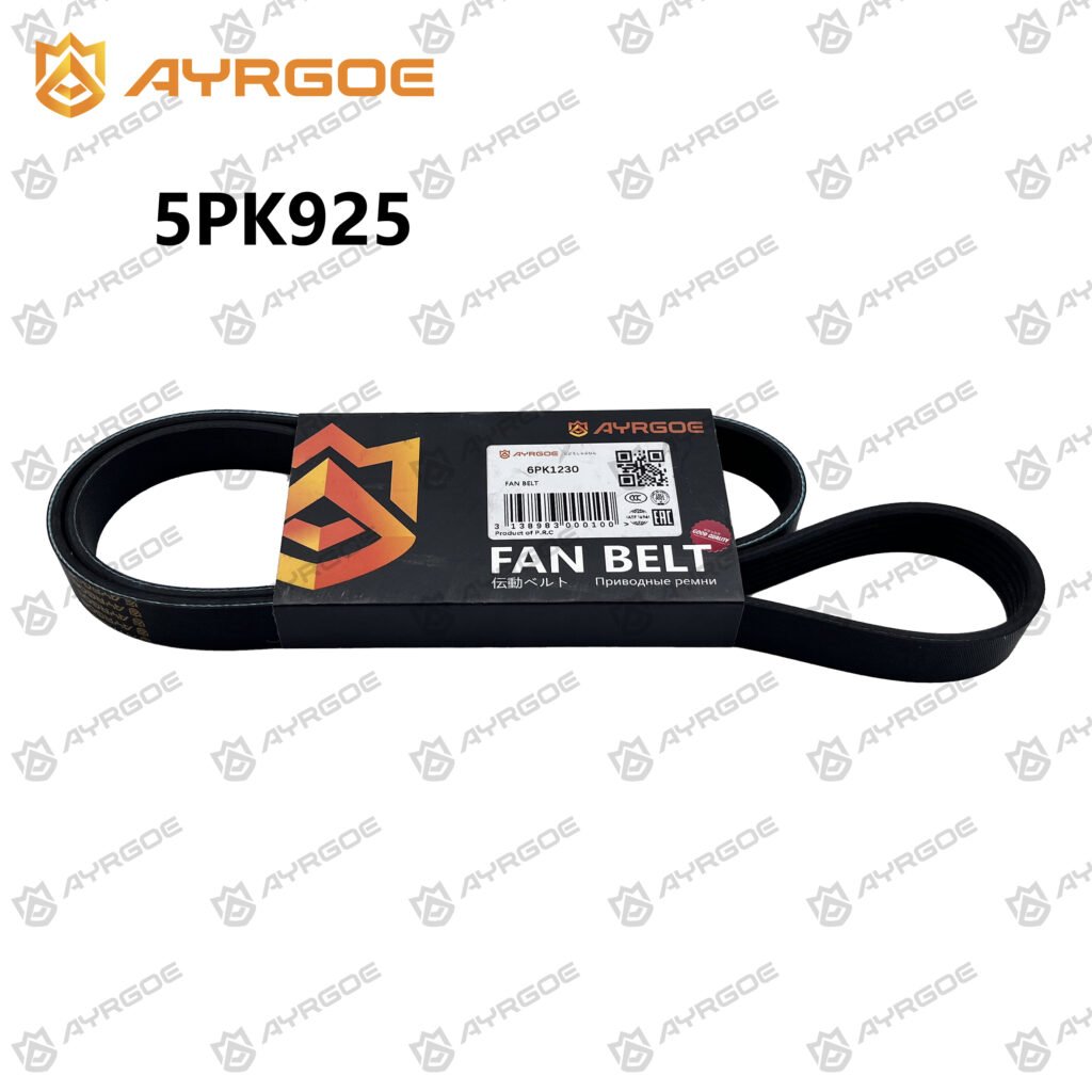 AYRGOE 5PK925-02 Correa del ventilador FIAT DUCATO 230 1994-2002|LANCIA DELTA 836AF 1994-1999|MITSUBISH RENAULT|TOYOTA VW