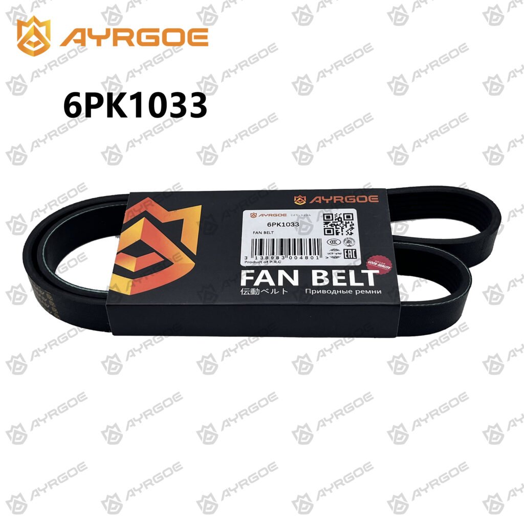 AYRGOE 6PK1033-02 Correa del ventilador NISSAN PRIMERA P10 1990-1996|SEAT LEON 5F1 2016-2020|SKODA|VW