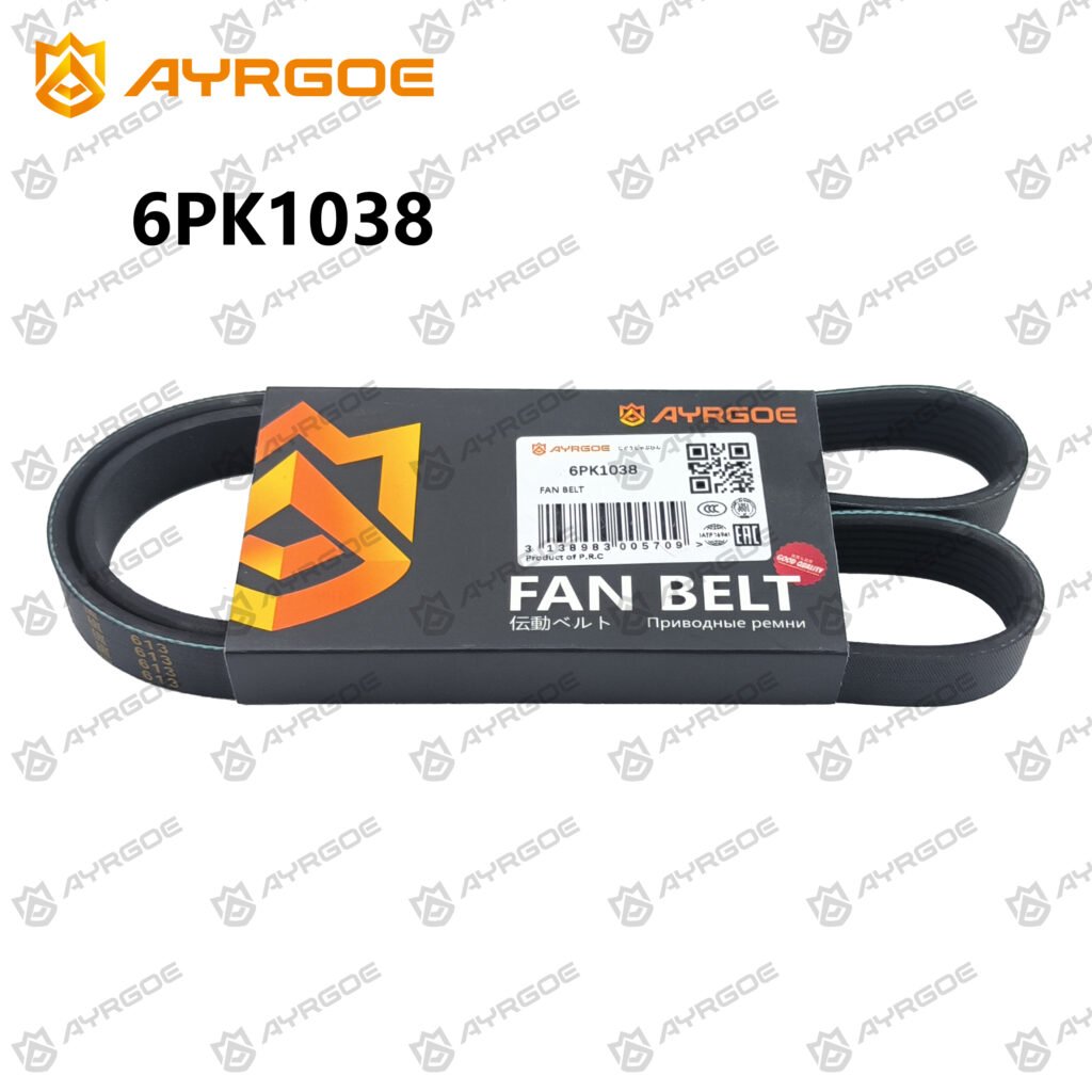 AYRGOE 6PK1038-02 Correa del ventilador TOYOTA 1MZ-FE|LEXUS ES MCV30 1996-2001|ALFA ROMEO|FIAT|LANCIA KAPPA 838CC 1996-2001