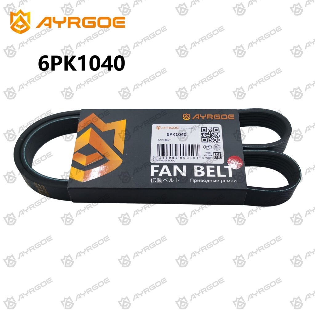 AYRGOE 6PK1040-02 Correa del ventilador TOYOTA CAMRY 1MZ-FE VVTi 3.0L 2002-2007