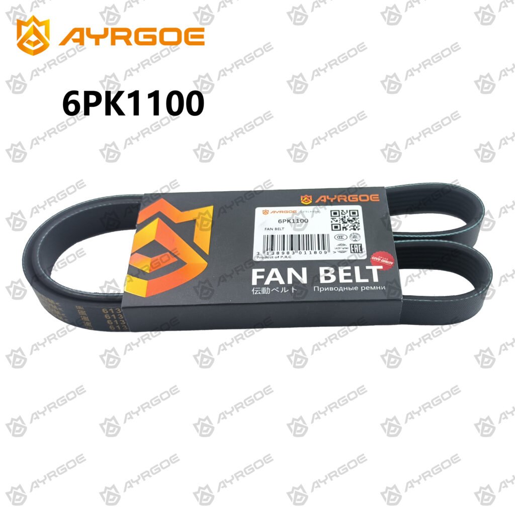 AYRGOE 6PK1100-02 Correa del ventilador NISSAN MAXIMA VQ20DE|VQ25DE|QG18DE|QG16DE|QG15DE|VQ30DE 2.0L 1999-2003