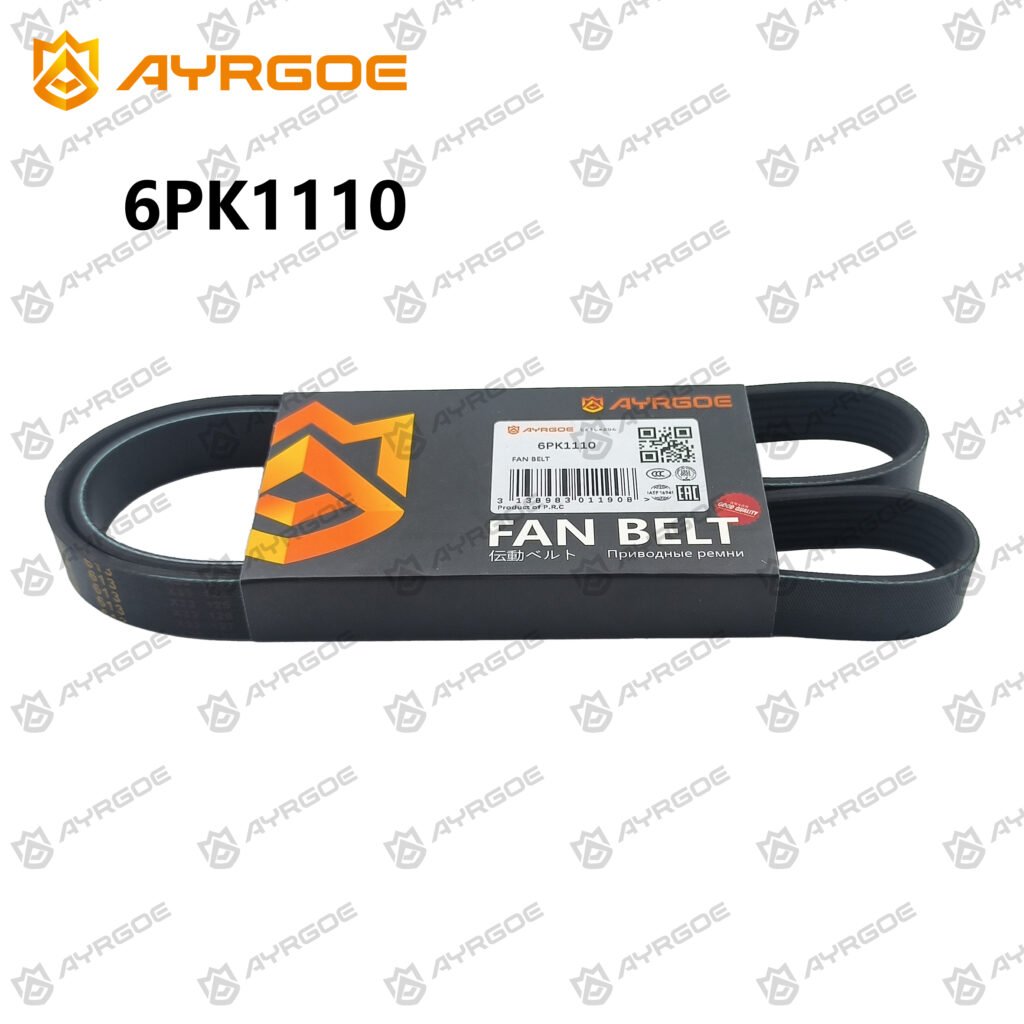 AYRGOE 6PK1110-02 Correa del ventilador NISSAN PRIMERA P12 QG18DE|G16DE|QG15DE VVT 1.6L 1999-2006