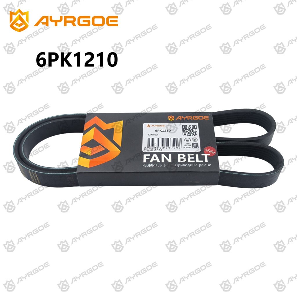 AYRGOE 6PK1210-02 Correa del ventilador NISSAN QASHQAI MR20DE 2.0L 2007