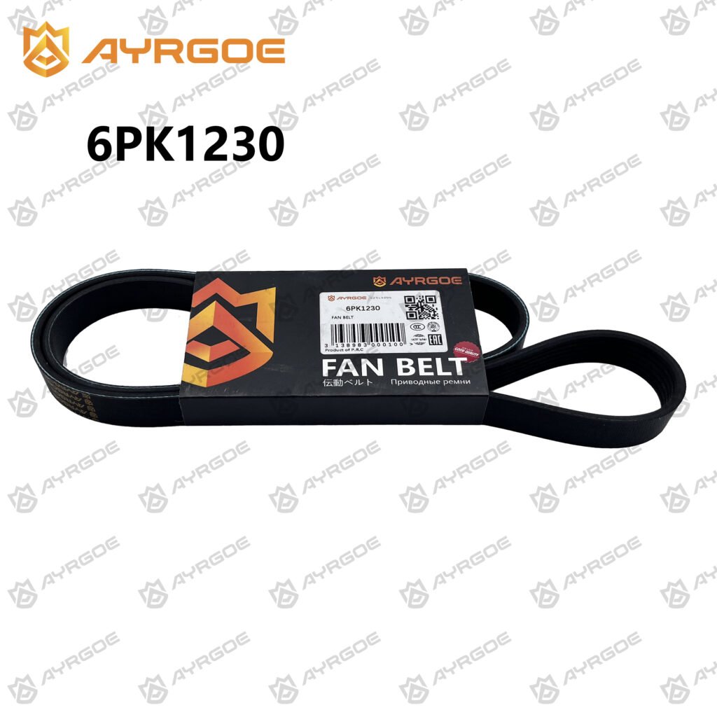 AYRGOE 6PK1230-02 Correa del ventilador TOYOTA AVENSIS  2ZR-FE 2008-2018|1ZR-FE|3ZR-FE|3ZR-FAE|2ZR-FAE|4ZR-FE
