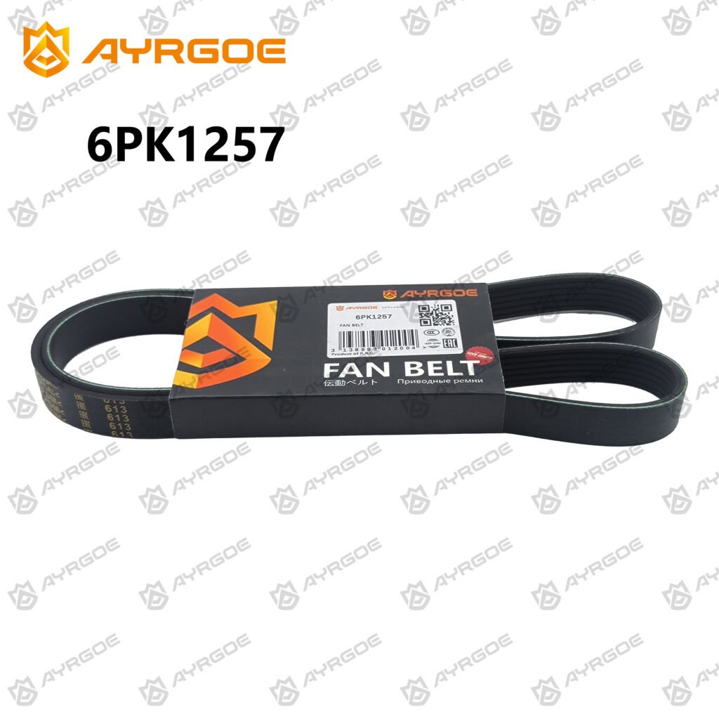 AYRGOE 6PK1257-02 Correa del ventilador KIA CEED CVVT 2012-2018|SOUL PS 2016-2018|HYUNDAI ACCENT RB 2010-2017|ELANTRA CVVT 206-2011