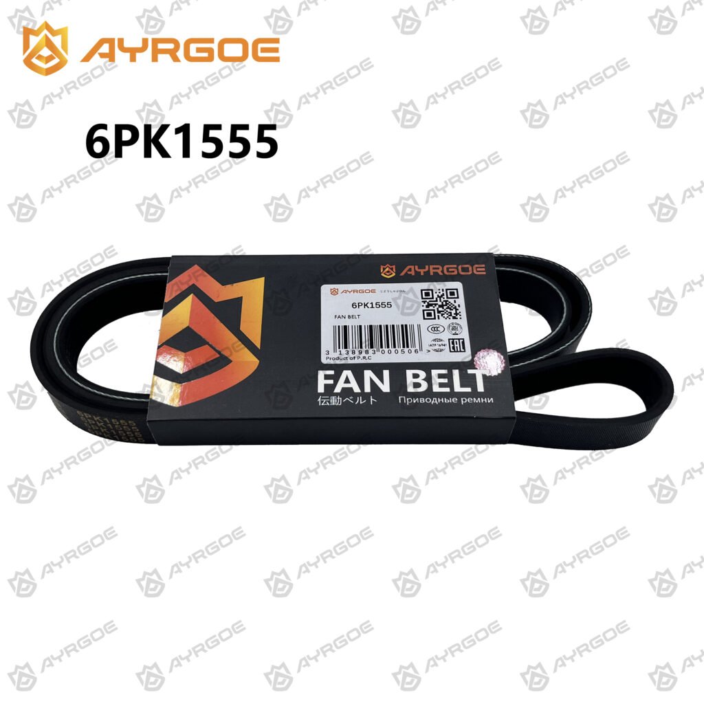 AYRGOE 6PK1555-02 Correa del ventilador TOYOTA COROLLA 1ZZ-FE|3ZZ-FE|CHEVROLET F18D4|F16D4|HYUNDAI G4FJ-TT|DAEWOO A16XER|BMW M50|M52|N62