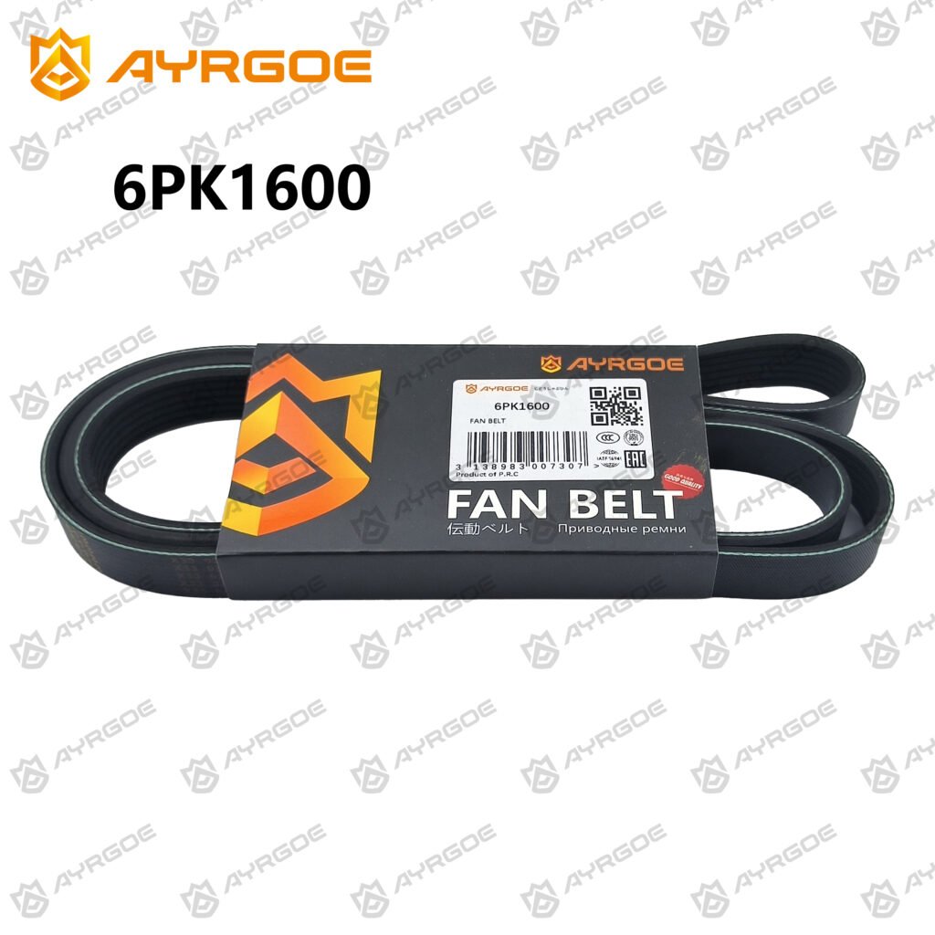 AYRGOE 6PK1600-02 Correa del ventilador SKODA CAVE FABIA 545 2010-2014|AUDI|OPEL|PEUGEOT|SEAT|VAG