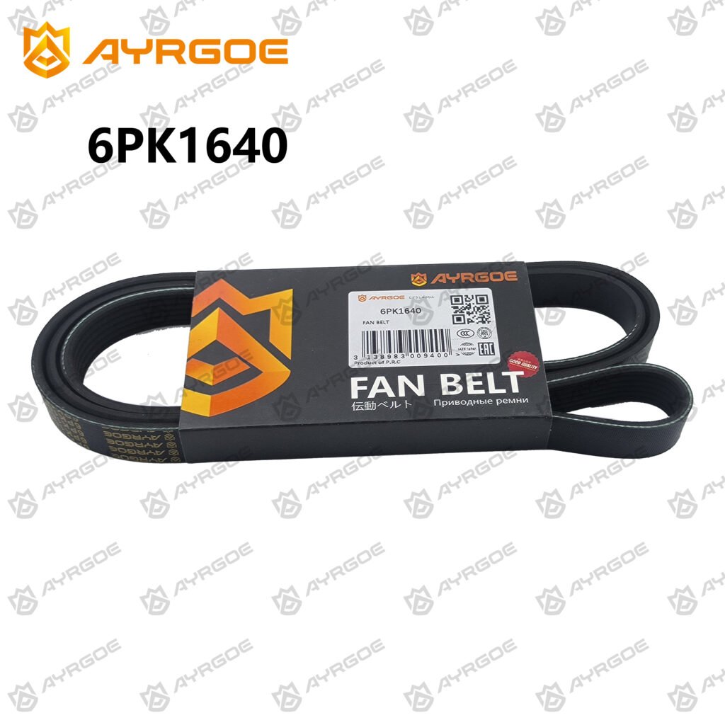 AYRGOE 6PK1640-02 Correa del ventilador TOYOTA HILUX 2KD-FTV 2.5L 2001|1KD-FTV|NISSAN ZD30DDTi