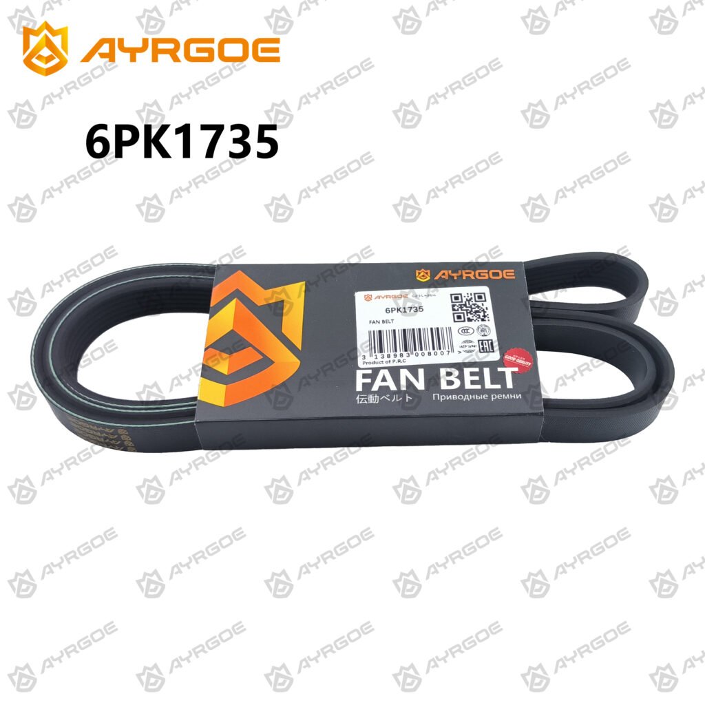 AYRGOE 6PK1735-02 Correa del ventilador ALFA ROMEO 159 939AXE1B 2005-2011|AUDI A1 8XK 2010-2015|BMW E36|CITROEN C5|MAZDA
