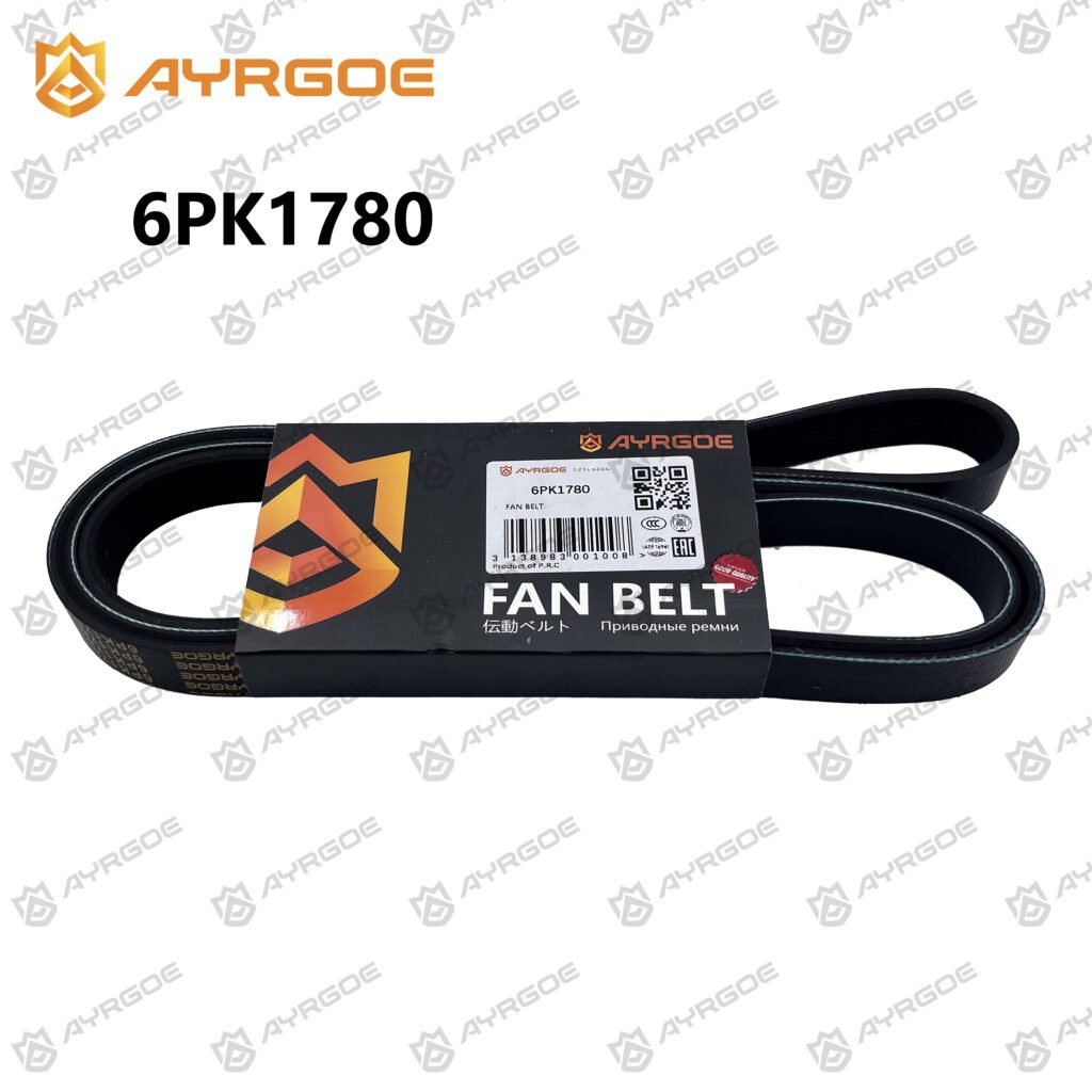 AYRGOE 6PK1780-02 Correa del ventilador HYUNDAI TUCSON G4NA 2.0L 2015-2020|G4NB|G4NC