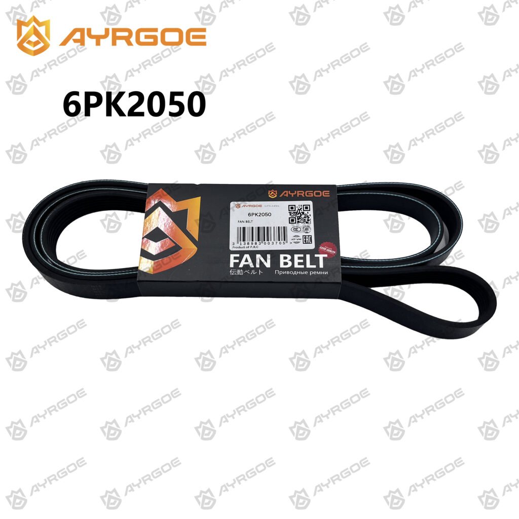 AYRGOE 6PK2050-02 Correa del ventilador SUZUKI GRAND VITARA H27A 2.7L 2009|SUZUKI J20A|J24B|J20B|HYUNDAI G4KE|MB M111