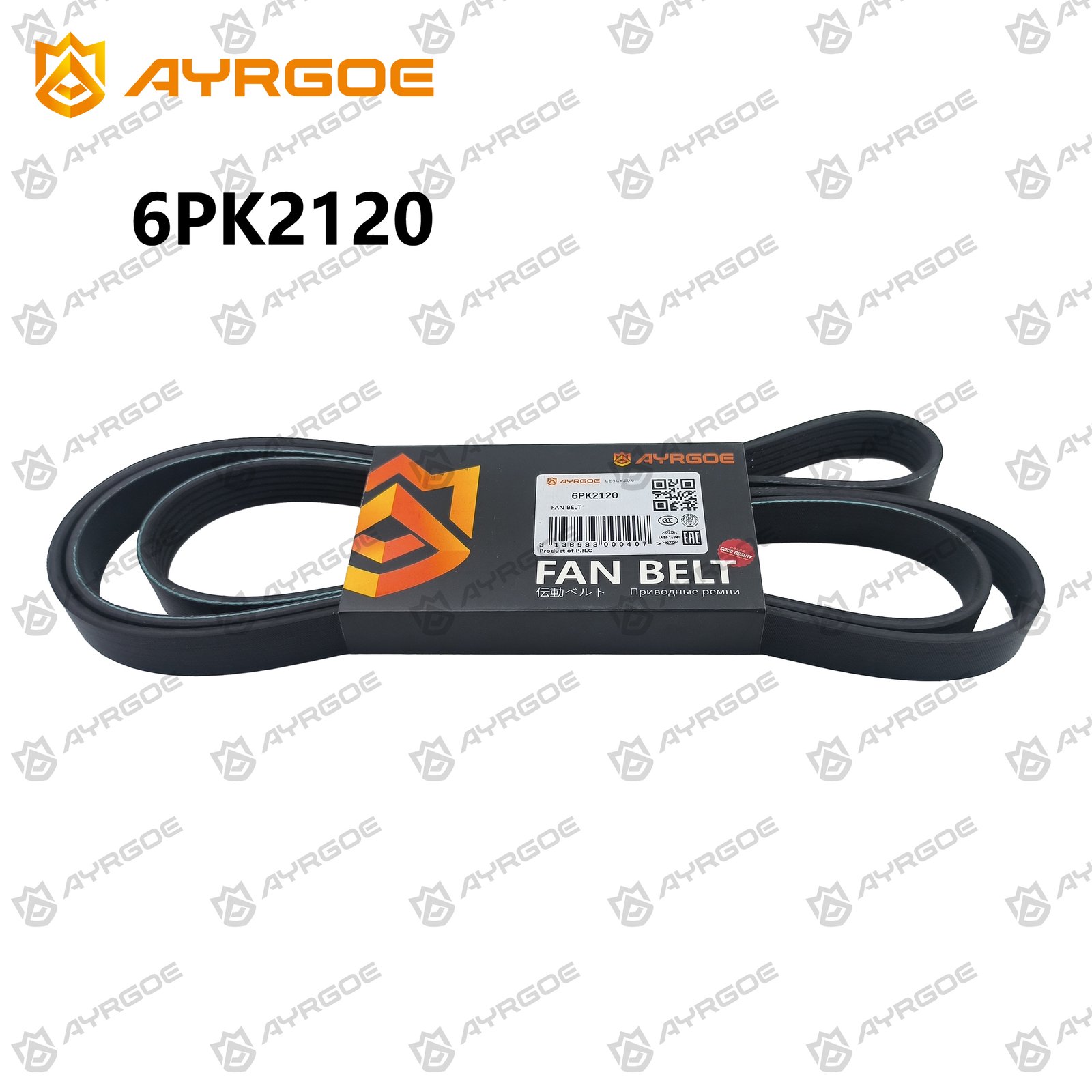 AYRGOE 6PK2120-02 Correa del ventilador TOYOTA CROWN MAJESTA 3UZ-FE 2004-2013