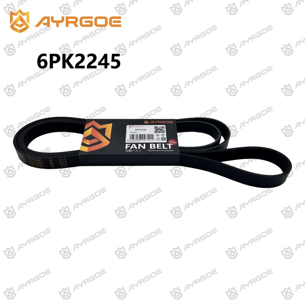 AYRGOE 6PK2245-02 Correa del ventilador TOYOTA LAND CRUISER 2UZ-FE 1998-2007|LEXUS GS|LS|NISSAN QR25DE|QR20DE