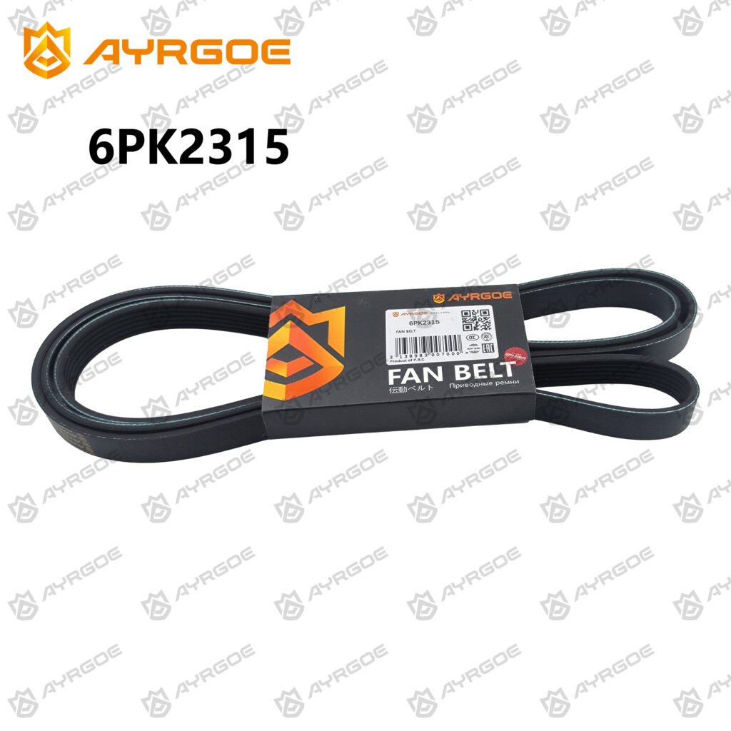 AYRGOE 6PK2315-02 Correa del ventilador MERCEDES-BENZ W202|W203|C209|W210|W463|W163|W639|MAZDA L3-VDT|L3KG|JAGUAR|JEEP WRANGLER TJ 1996-2007