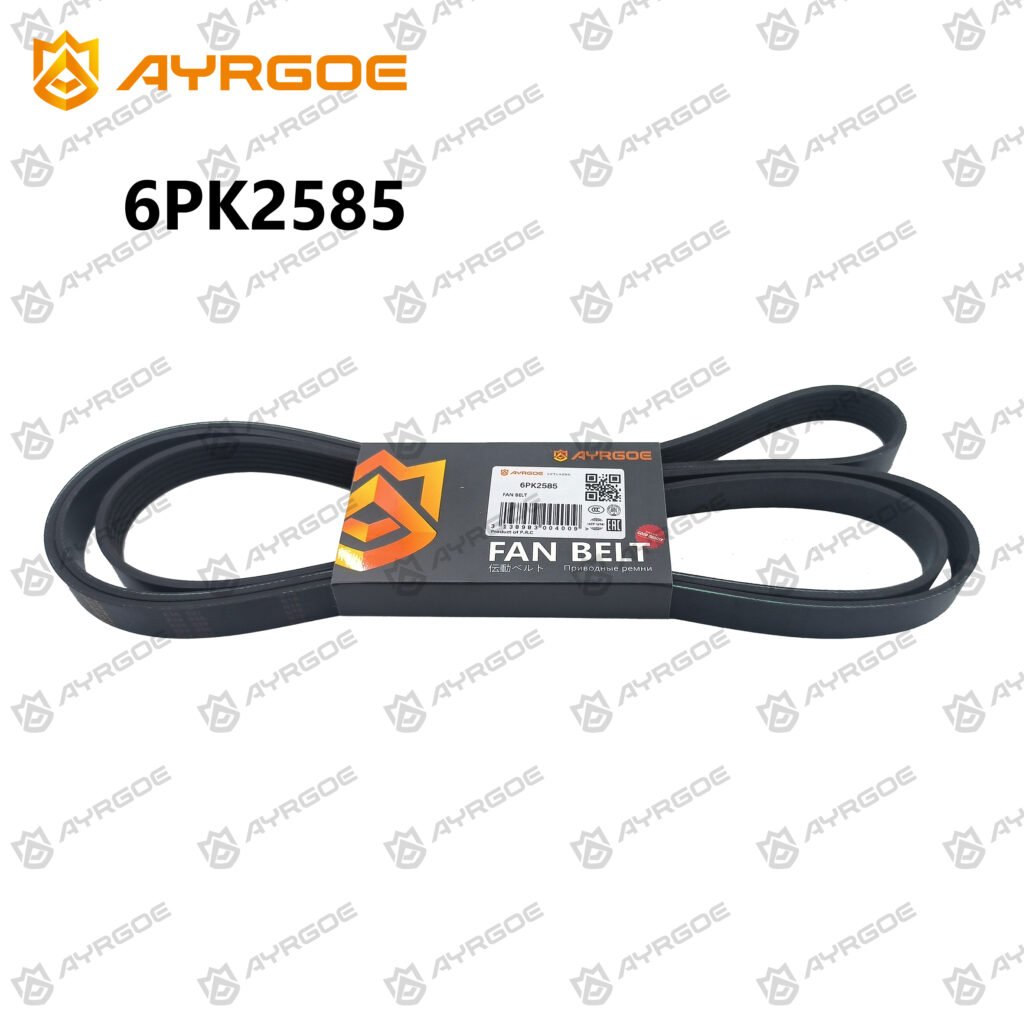 AYRGOE 6PK2585-02 Correa del ventilador HYUNDAI SONATA G4KE 2.4L 2005-2010|G4KD|G4KC|G4KA|L4KA|G4KH