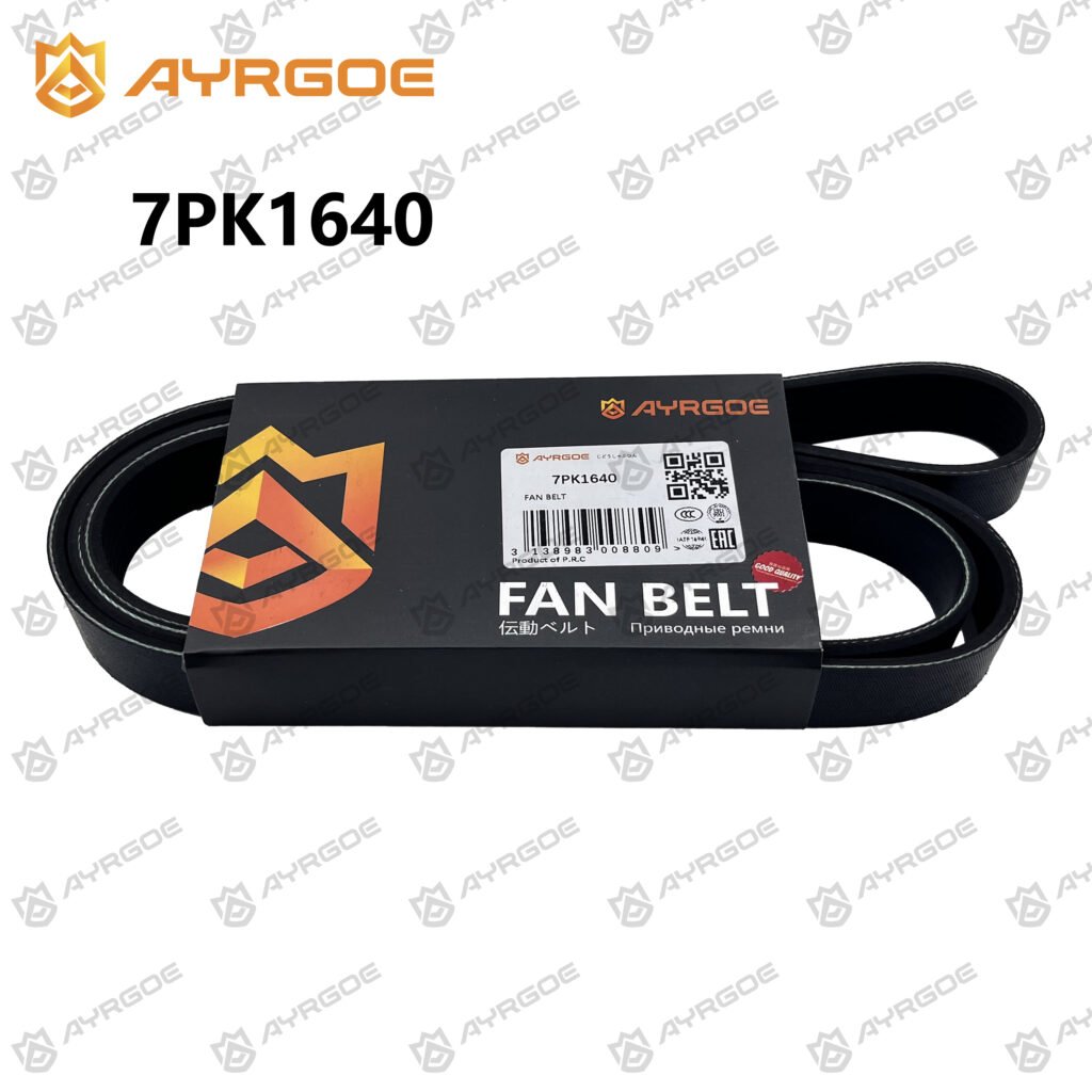 AYRGOE 7PK1640-02 Correa del ventilador TOYOTA LAND CRUISER 2KD-FTV|1KD-FTV 2.5L 2001|NISSAN ZD30DDTi