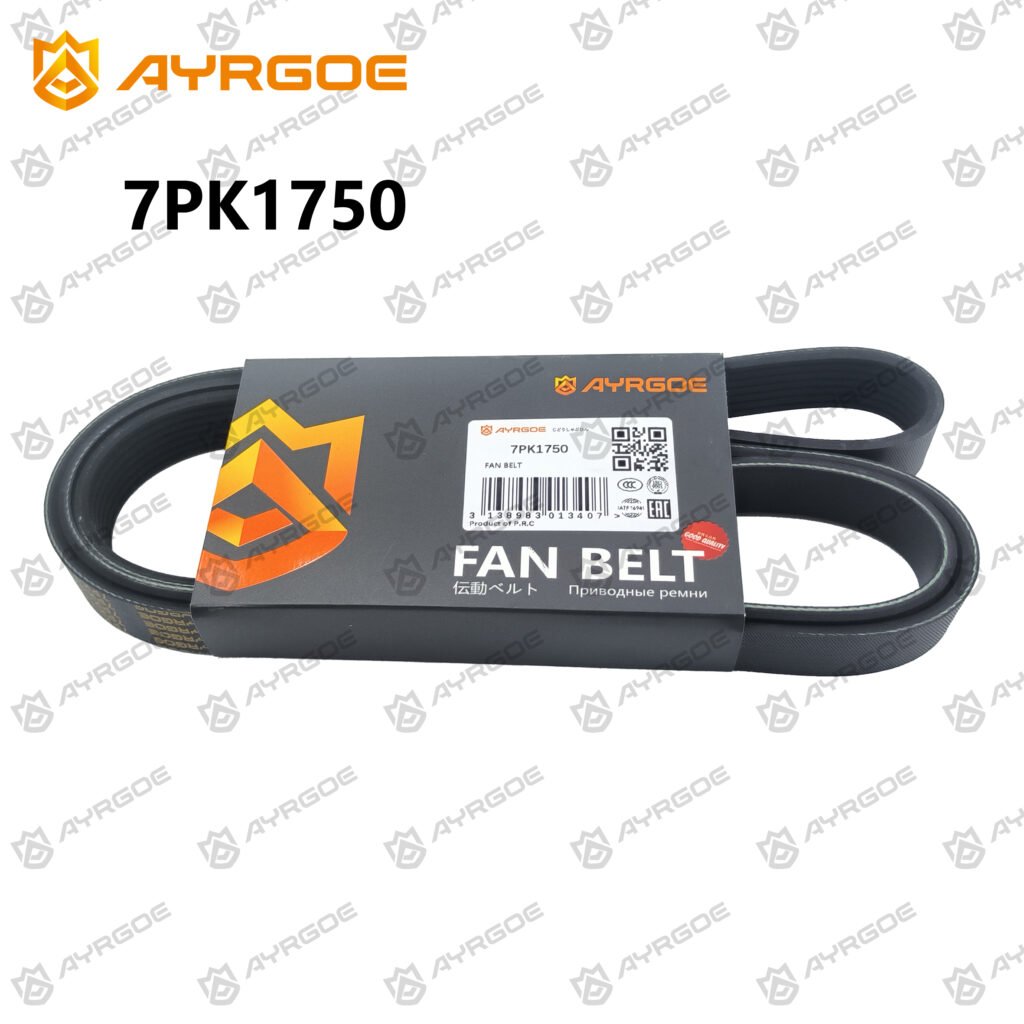 AYRGOE 7PK1750-02 Correa del ventilador HONDA CRV K24Z4|K24A|K24Z1|K24A3 2.4L 2007