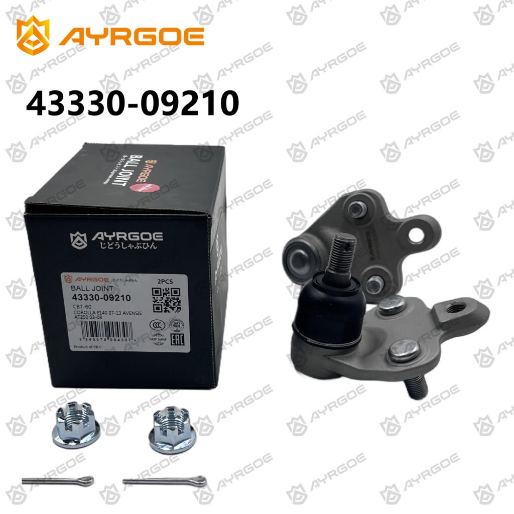AYRGOE 43330-09210-03 Rótula de suspensión Inferior izquierdo/derecho TOYOTA AVENSIS T220 97-03/CARINA E T190 92-97,T210 96-01/CALDINA T190 92-97,T210 97-02/NADIA XN10 98-03//IPSUM (PICNIC) SXM10 95-01/RAV-4 XA23 00-05 4WD/COROLLA E120 00-07
