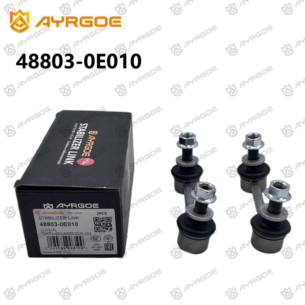 AYRGOE 48803-0E010-03 Bieleta de barra estabilizadora Trasero, izquierdo LEXUS RX AL10 08-15/TOYOTA HIGHLANDER XU50 13-/LEXUS RX AL20 15-
