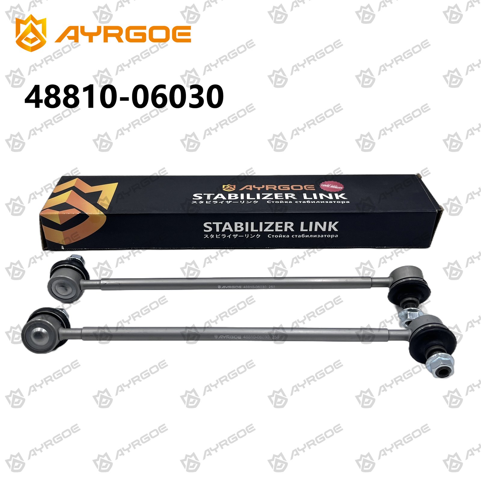 AYRGOE 48810-06030-03 Stabilizer Link Front Left TOYOTA CAMRY XV20 96-01/AVALON XX10 94-99, XX20 99-04 3