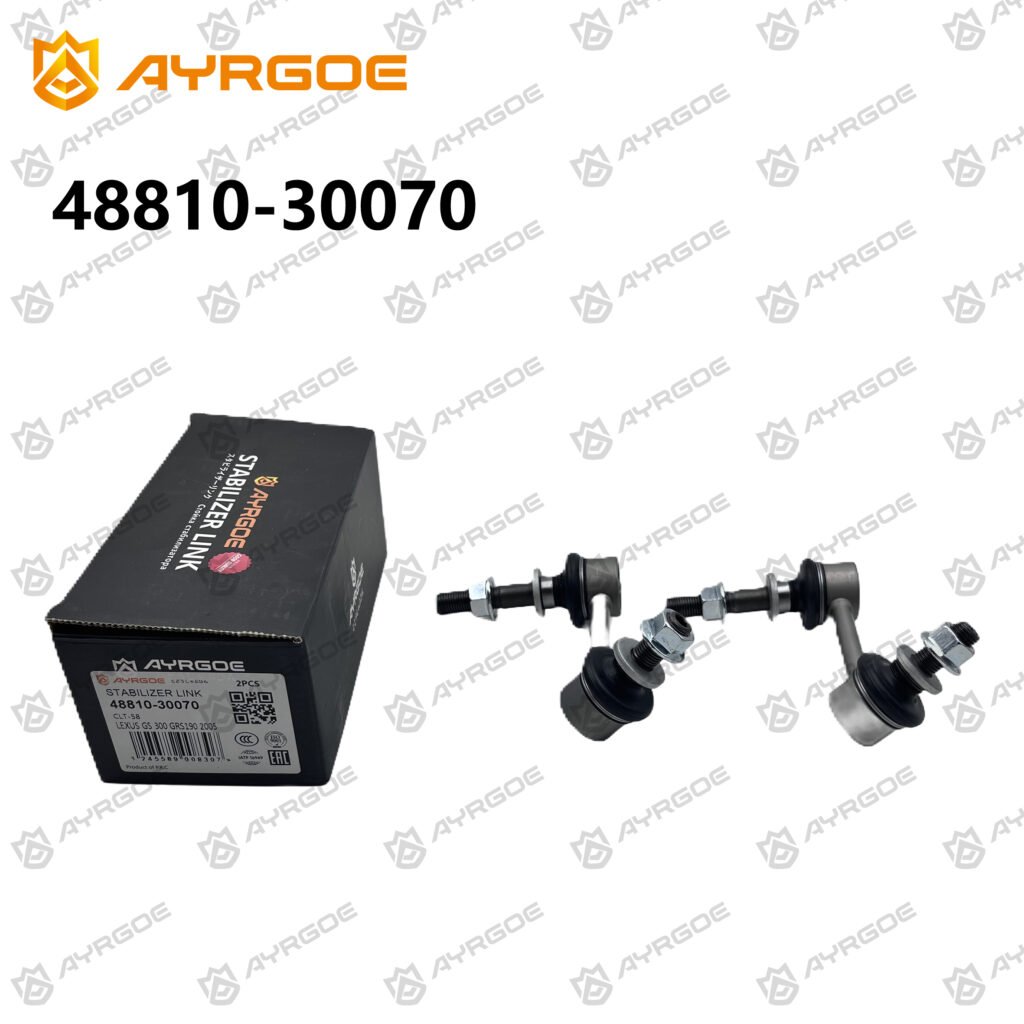 AYRGOE 48810-30070-03 Bieleta de barra estabilizadora Delantero, izquierdo LEXUS GS S190 05-11 2WD/LEXUS IS XE20 05-15