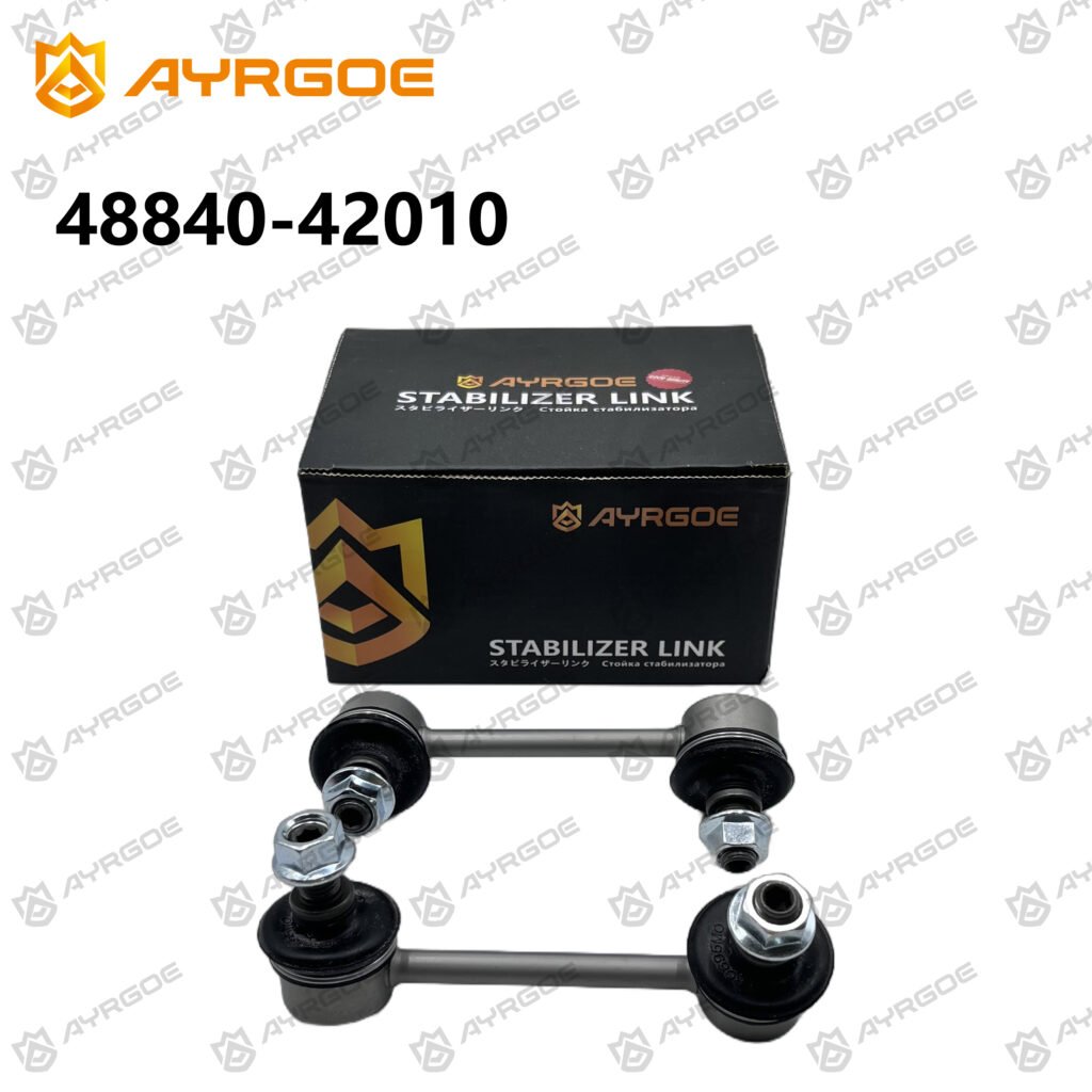 AYRGOE 48840-42010-03 Bieleta de barra estabilizadora Delantero, izquierdo TOYOTA RAV-4 XA20 00-05