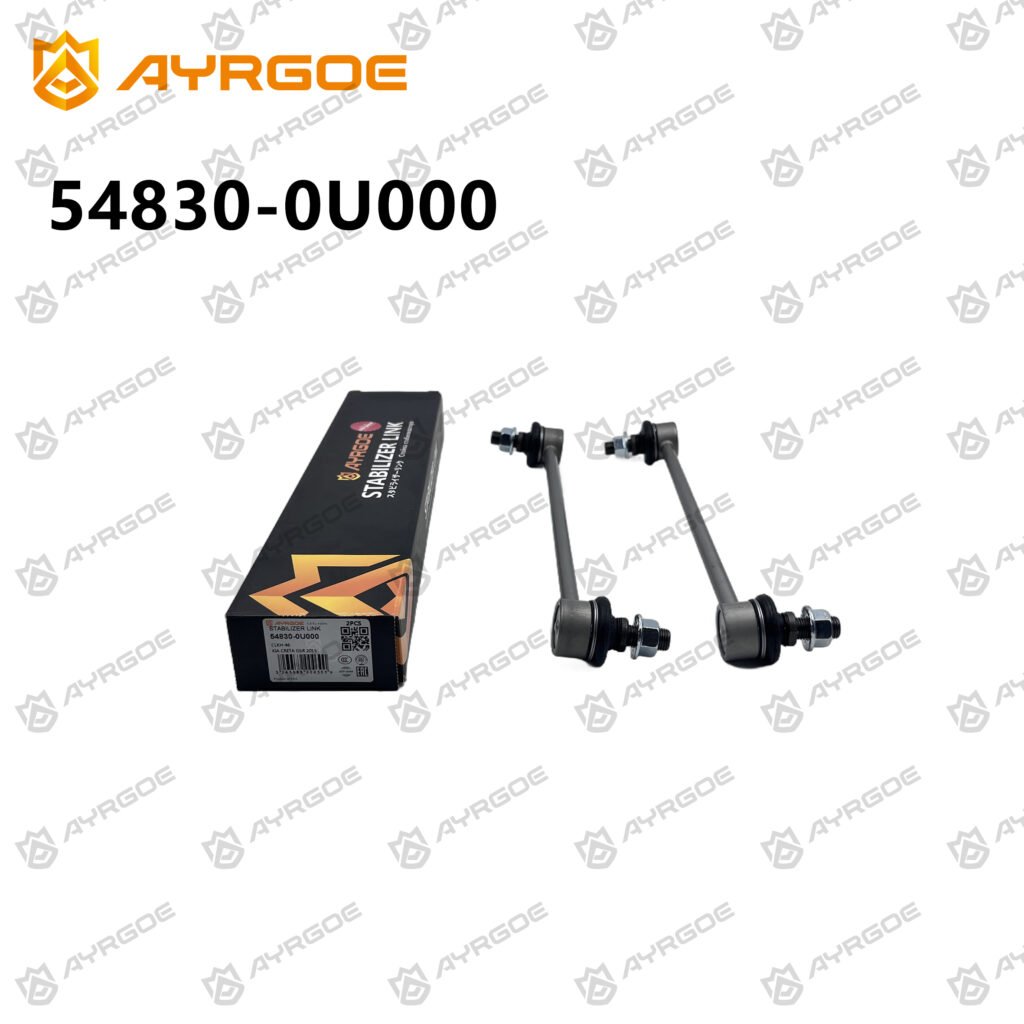 AYRGOE 54830-0U000-03 Стойка стабилизатора Передний левый/правый HYUNDAI ELANTRA MD,UD 11-15/i30 GD 11-17/SOLARIS RB 10-17/ACCENT (SOLARIS) HC 17-/VELOSTER FS 11-14 /SOUL AM 09-13/CERATO YD 13-18/RIO QB 12-17/CEED JD 12-18/SOUL PS 14- /RIO FB 17-