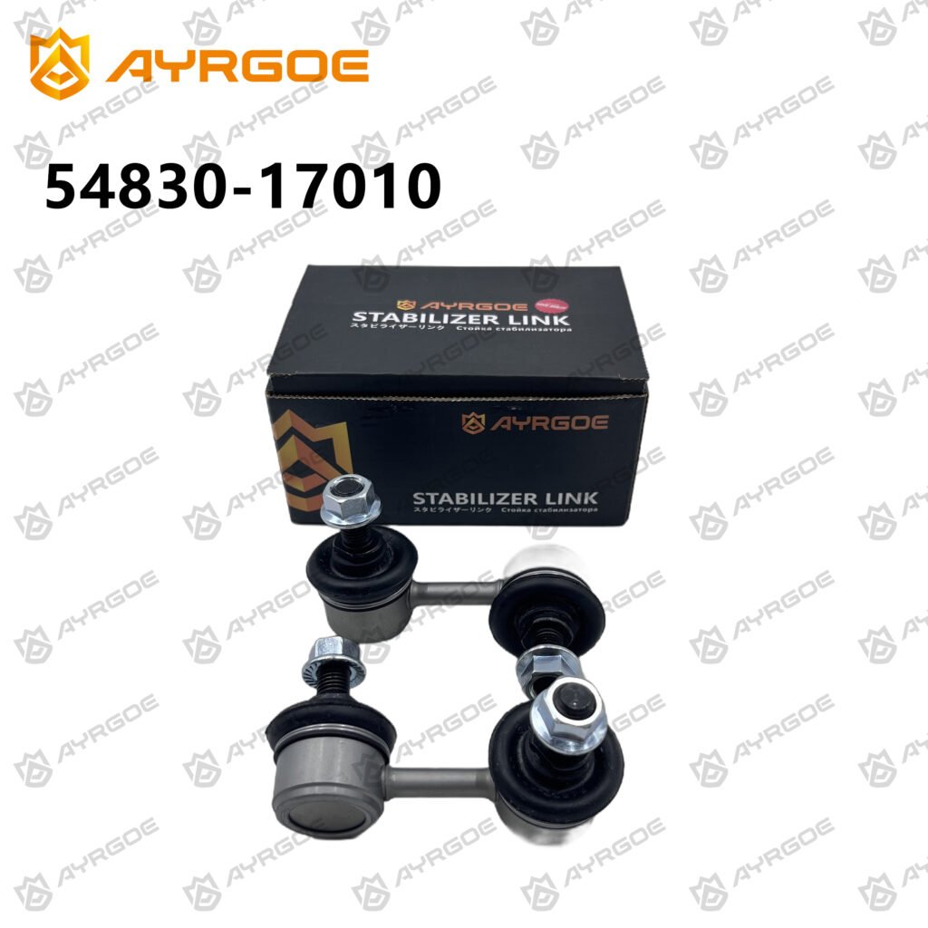 AYRGOE 54830-17010-03 Bieleta de barra estabilizadora Delantero, izquierdo HYUNDAI ACCENT LC 99-12/MITSUBISHI LANCER CS 03-10