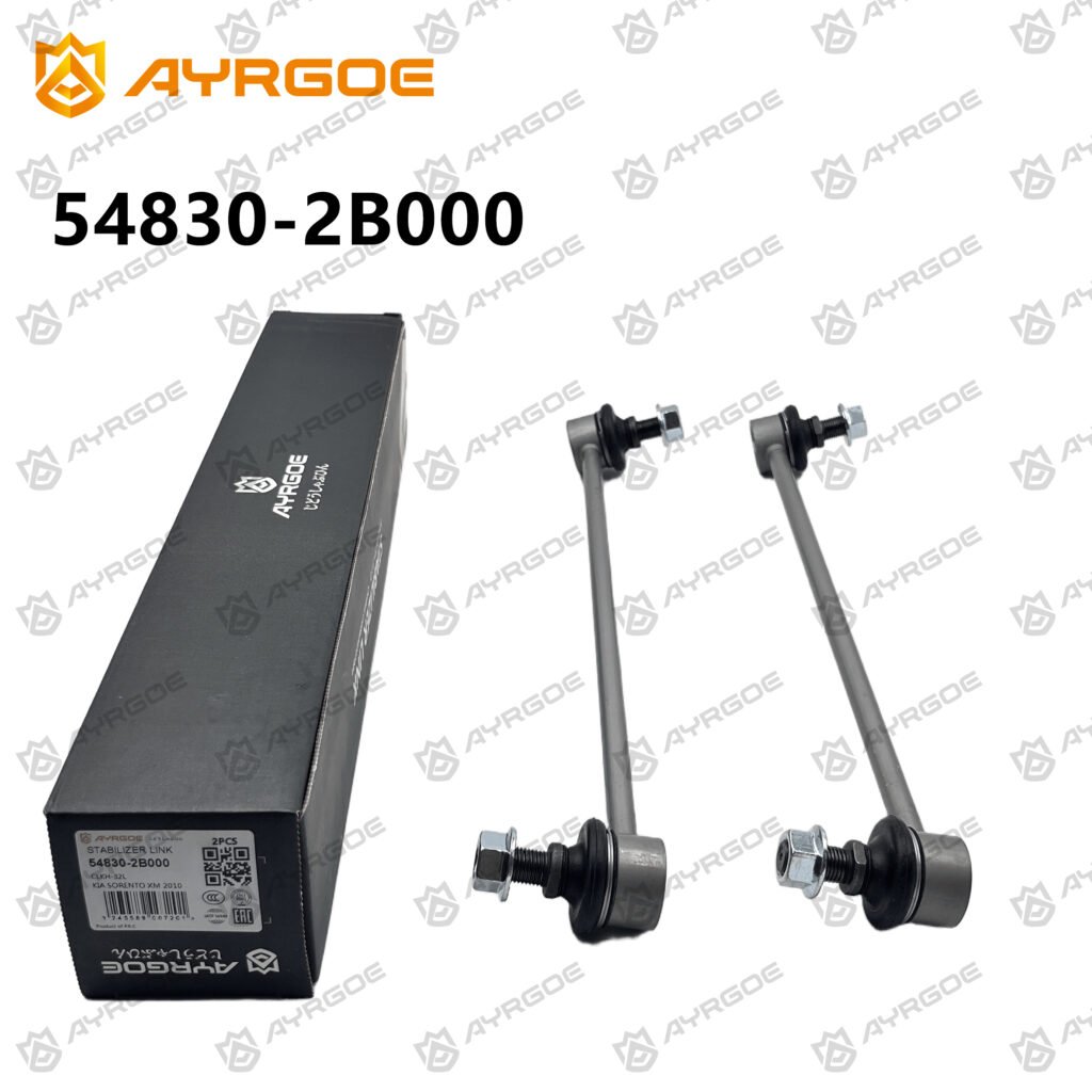 AYRGOE 54830-2B000-03 Bieleta de barra estabilizadora Delantero, izquierdo HYUNDAI SANTA FE CM 06-12 /KIA SORENTO XM 09-12 (340mm)