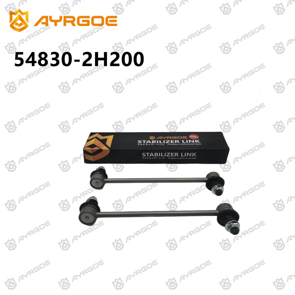 AYRGOE 54830-2H200-03 Bieleta de barra estabilizadora Delantero KIA CEED ED 06-12 /CERATO TD 08-13 /HYUNDAI ELANTRA HD 07-10 (242mm,M12*P1.25)