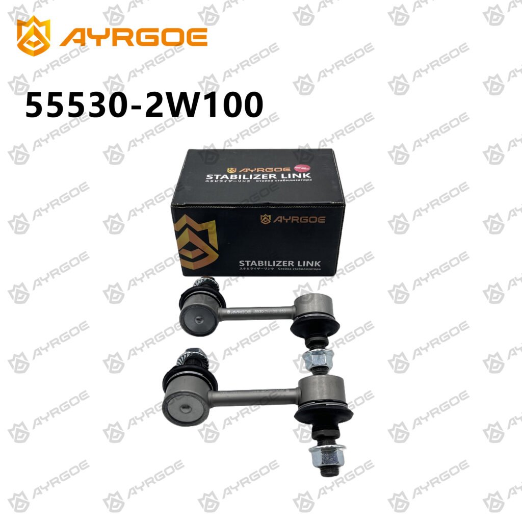 AYRGOE 55530-2W100-03 Bieleta de barra estabilizadora Trasero, izquierdo HYUNDAI SANTA FE DM NC 4WD13-18/KIA SORENTO XM 4WD 10-14