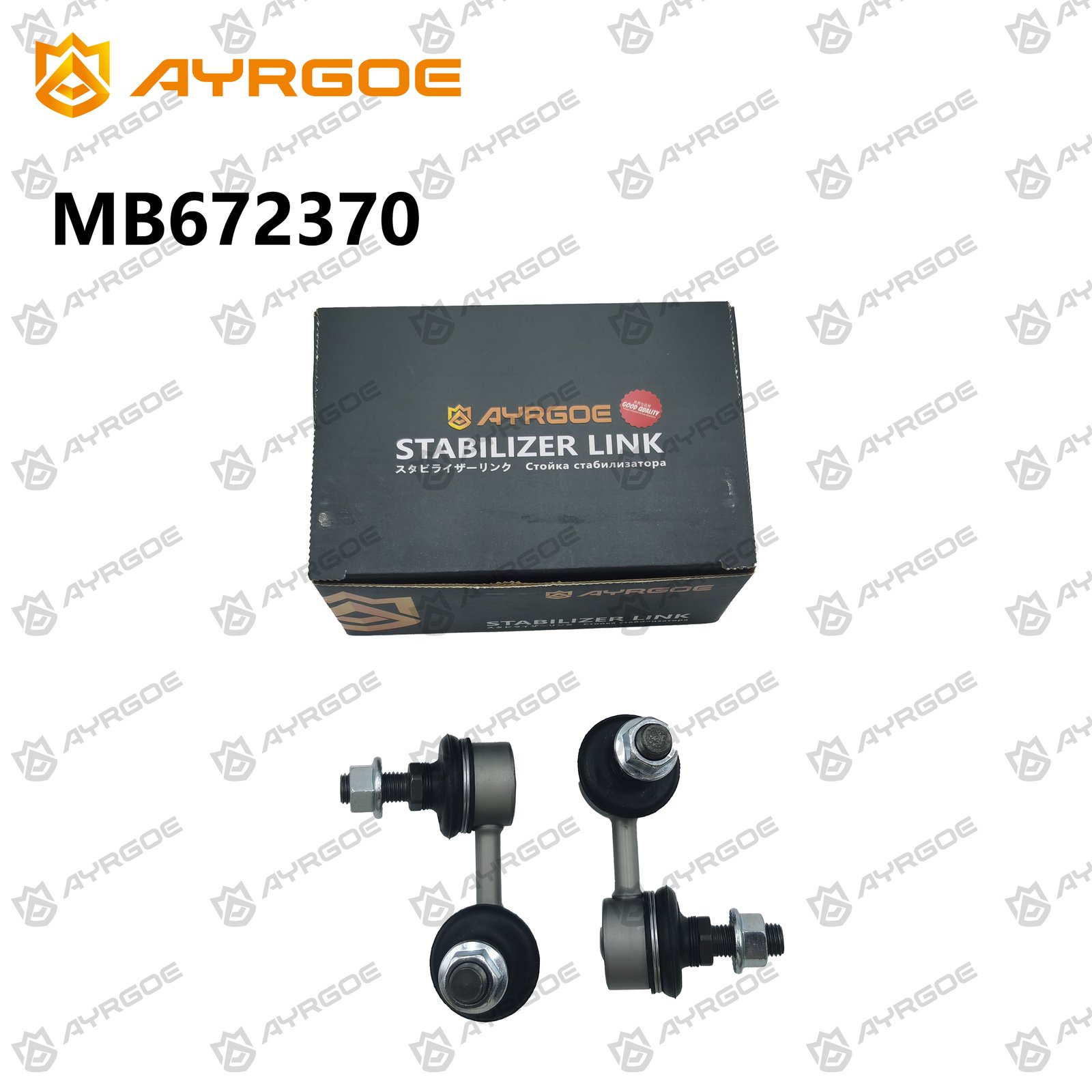 AYRGOE MB672370-03 Стойка стабилизатора Передний MITSUBISHI RVR N11W 91-97/MIT SPACE WAGON UF N34W 91-97/MIT SPACE RUNNER N11W 91-97 3