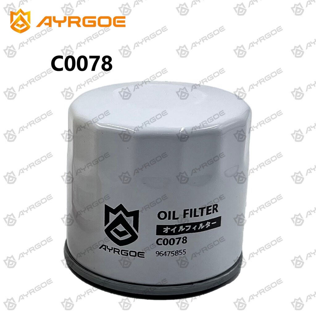 AYRGOE C0078-04 Oil Filter Ravon R2-R3-R4 / Chevrolet Aveo T250 08-