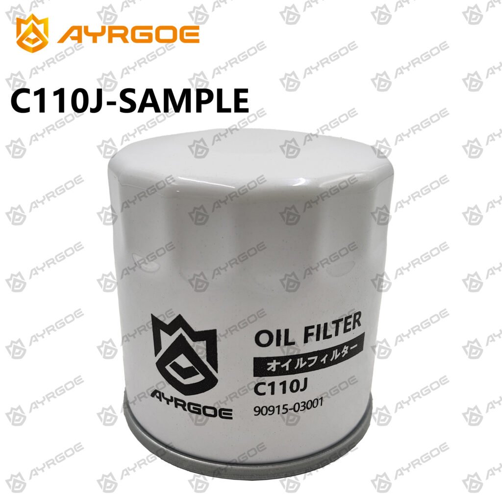 AYRGOE C110J-SAMPLE-04 Oil Filter Toyota Corolla-Camry-Carina-RAV4 old 1.6/1.8 4A/7A/1ZZ