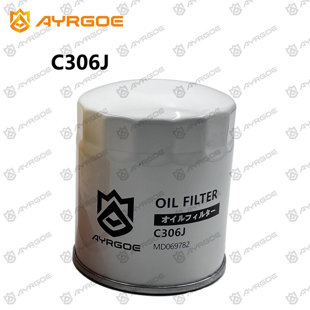 AYRGOE C306J-04 Oil Filter Mitsubishi L200 KB4T 05-15 2.5D 4D56 / Pajero Sport