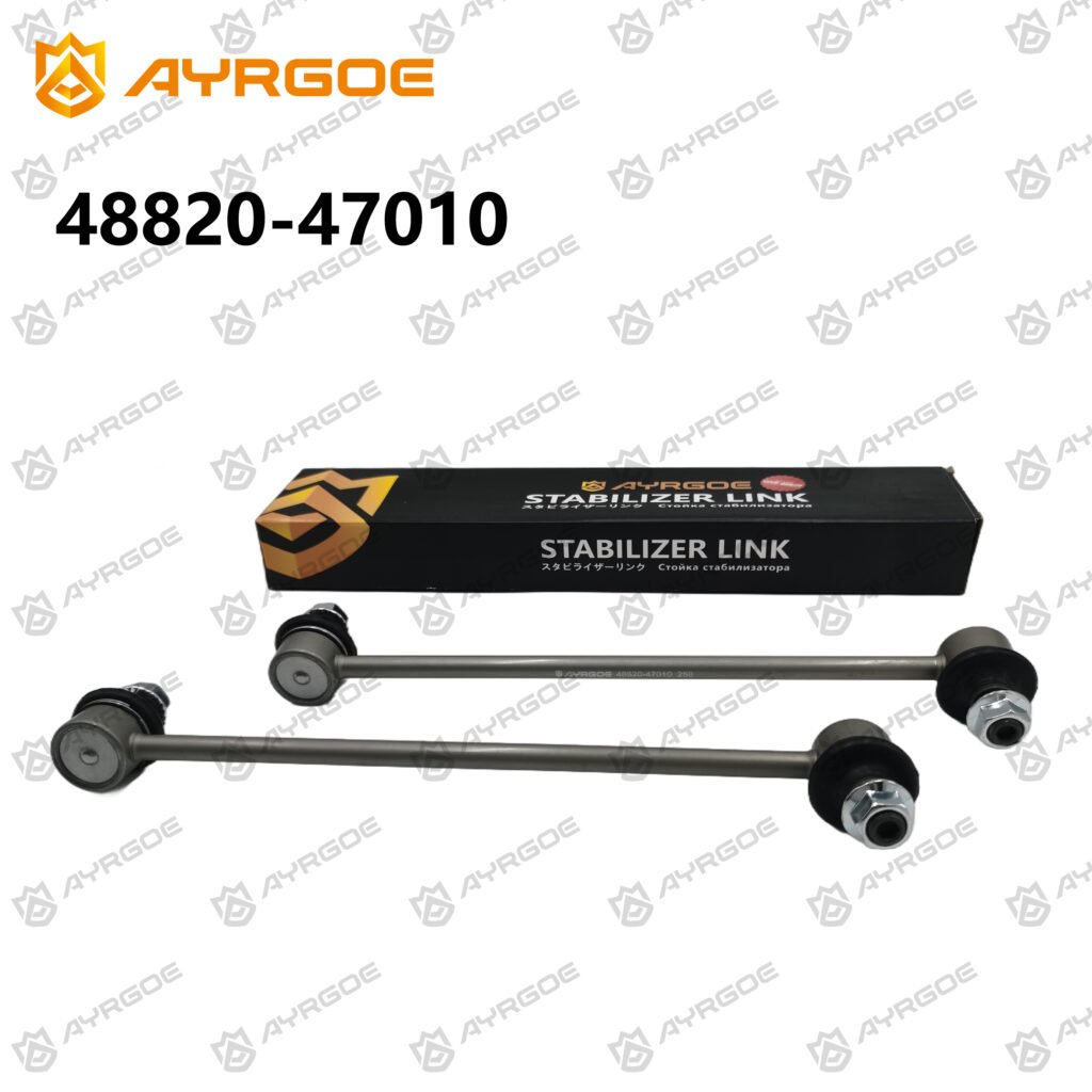 AYRGOE 48820-47010-03 Стойка стабилизатора Передний COROLLA E120 E140 00-16/ALPHARD H10/AVENSIS T250/IPSUM 01-09/CALDINA 02-07/ACCENT SOLARIS RB 10-17/I30 11-/ELANTRA 11-/CEED 12-/KIA RIO UB 11-17/SOUL 13-19