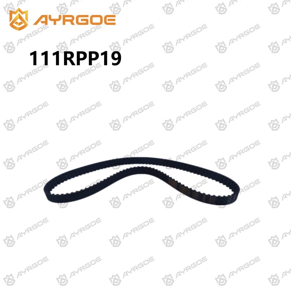 AYRGOE 111RPP19-02 Correa de distribución Ancho: 19 mm | Dientes: 111 LADA