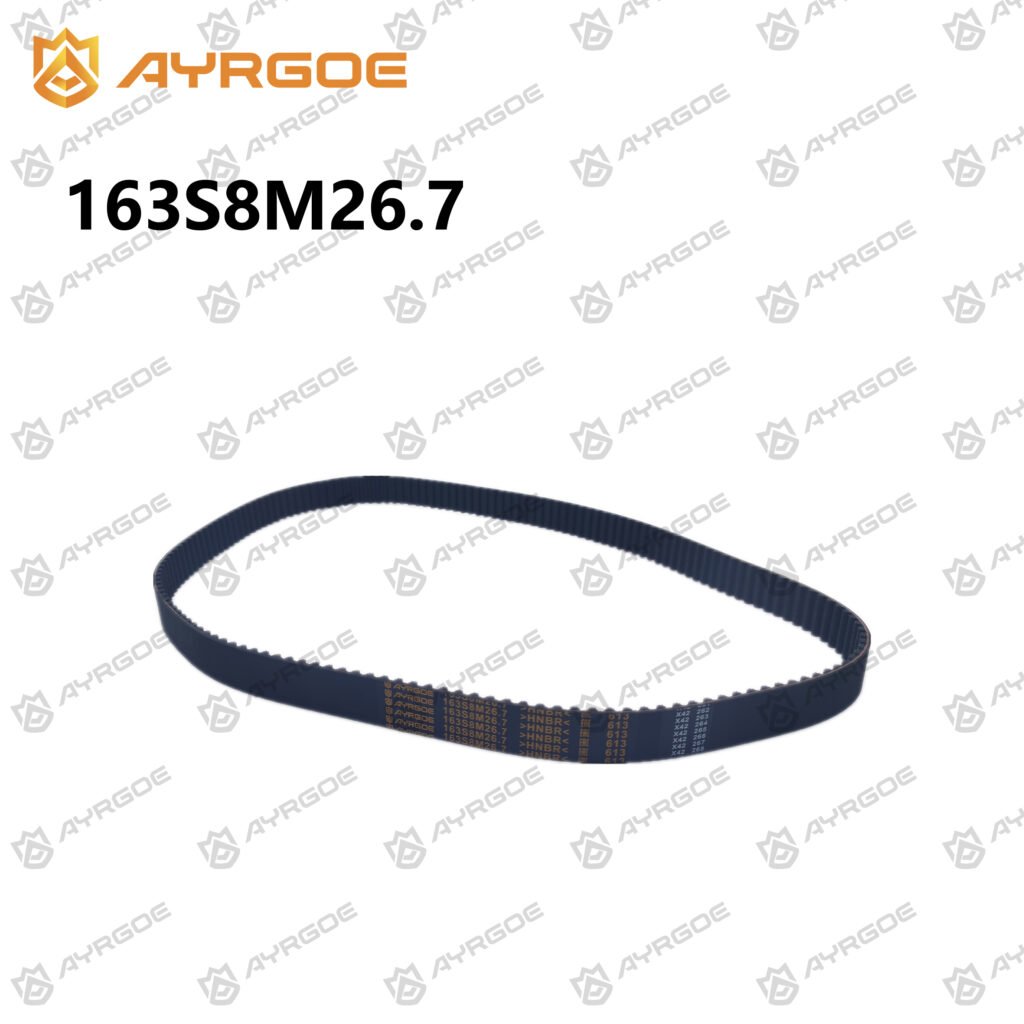 AYRGOE 163S8M26.7-02 Correa de distribución Ancho: 26.7 mm | Dientes: 163 DAEWOO|WASHING
