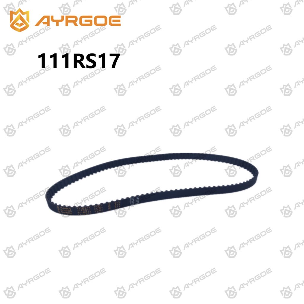AYRGOE 111RS17-02 Correa de distribución Ancho: 17 mm | Dientes: 111 DAEWOO|NEXIA|CHEVROLET|LANOS