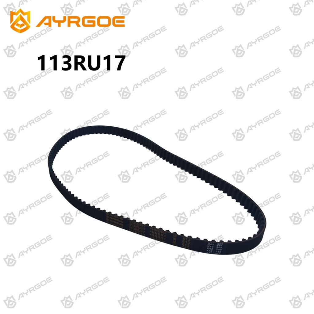 AYRGOE 113RU17-02 Correa de distribución Ancho: 17 mm | Dientes: 113 LADA