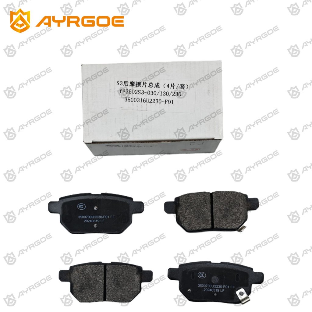 ORIGINAL 3500700U2230-F01-01 Brake Pad Rear JAC JS4 2023